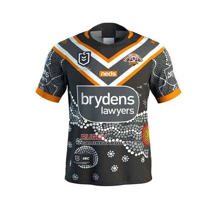 Camiseta Wests Tigers Rugby 2020-2021 Indigena